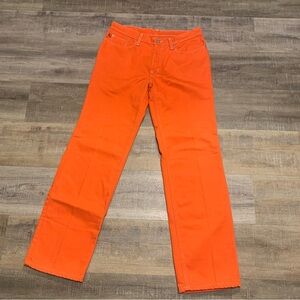 Ralph Lauren Vintage Y2K Orange Saturday Jeans Women’s 6 X 31